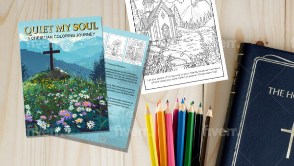 Quiet My Soul: A Christian Coloring Journey - Image 2